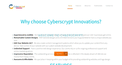 Desktop Screenshot of cyberscrypt.com